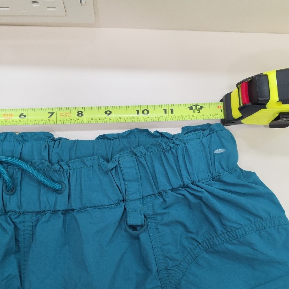 FP Movement By Free People Turquoise shorts  with cargo pockets, Size S, NWOT - Picture 10 of 16